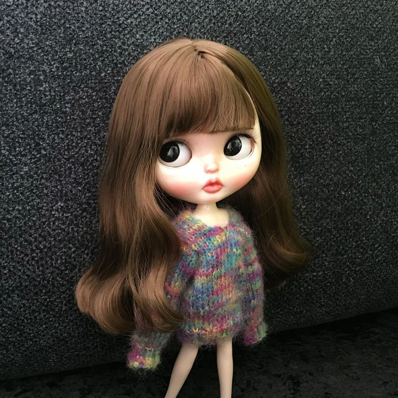New Arrival Blythe Clothes Fashion Sweater T Shirt for Doll 30 cm 1/6 Bjd Dolls Azone ICY Licca | Игрушки и хобби