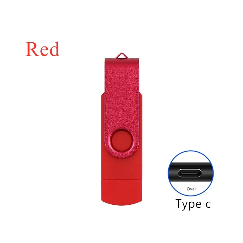 2 in 1 typec usb flash 4GB 16GB 32GB 64GB 128gb  Usb Flash Drive memory stick Pendrive usb flash drive for  type c charge phone 