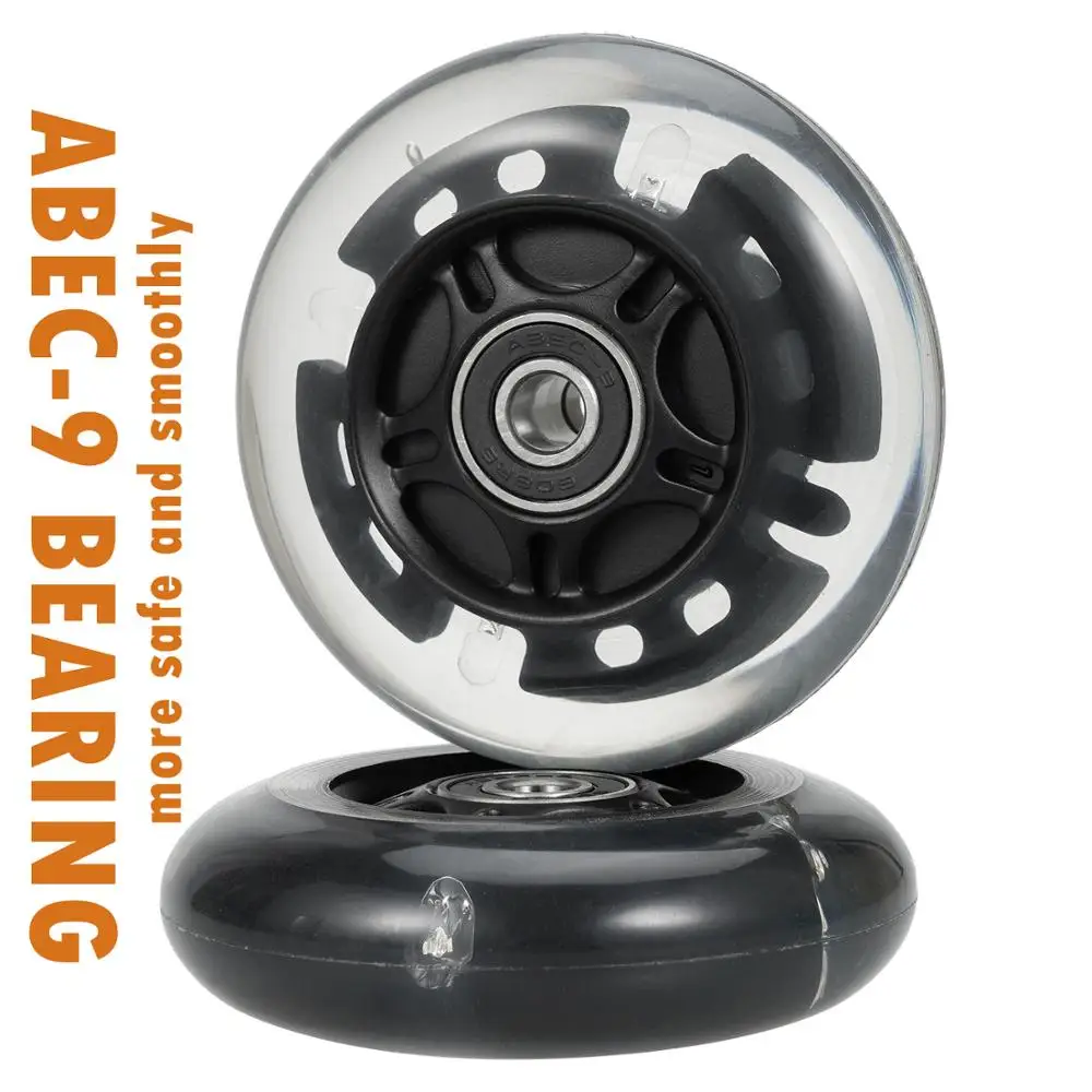 

Колеса для роликовых коньков с подшипниками, 80 мм, 2 шт.