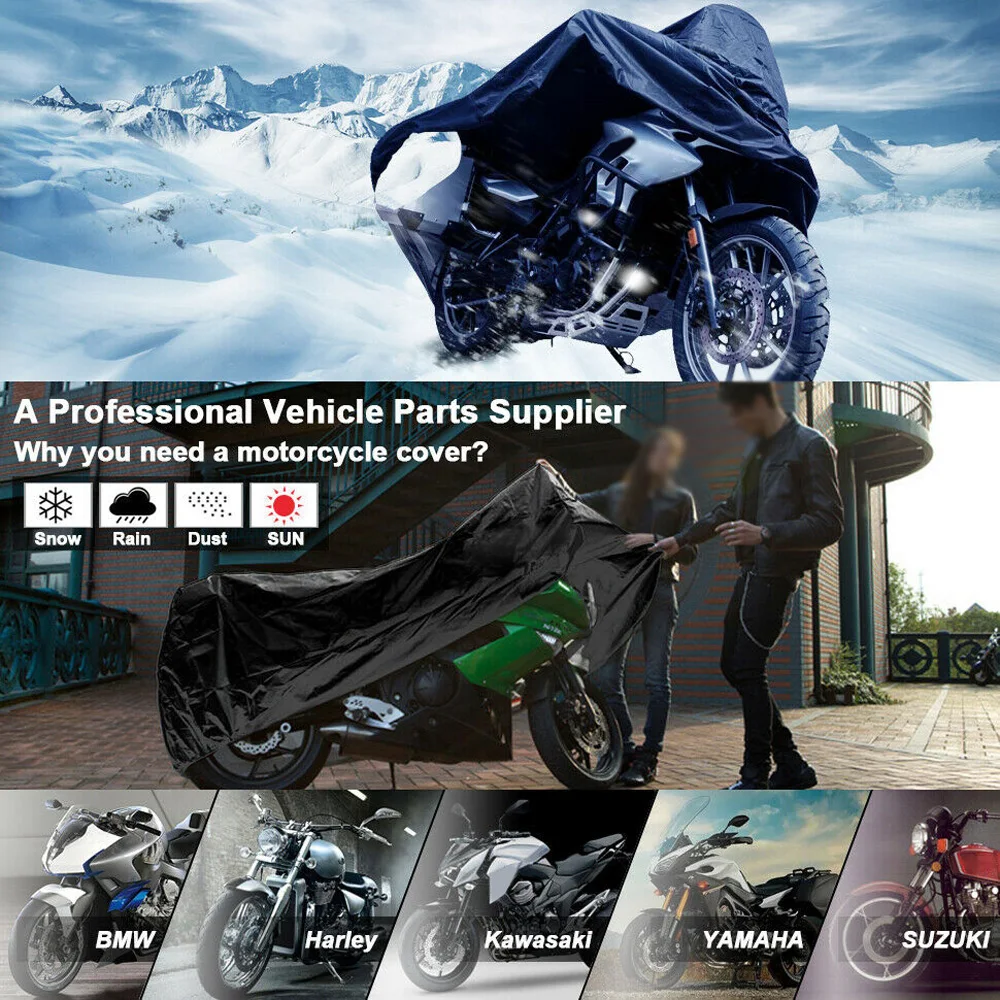 1 шт. XXXL мотоциклетная крышка Анти-пыль УФ Защита Водонепроницаемый для Harley серии
