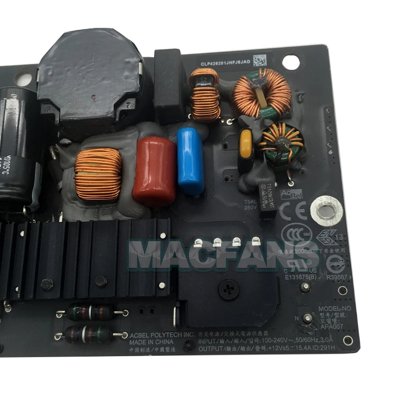 Протестированный оригинальный источник питания A1418 185 Вт ADP 185BF Для iMac 21 &quotA1418