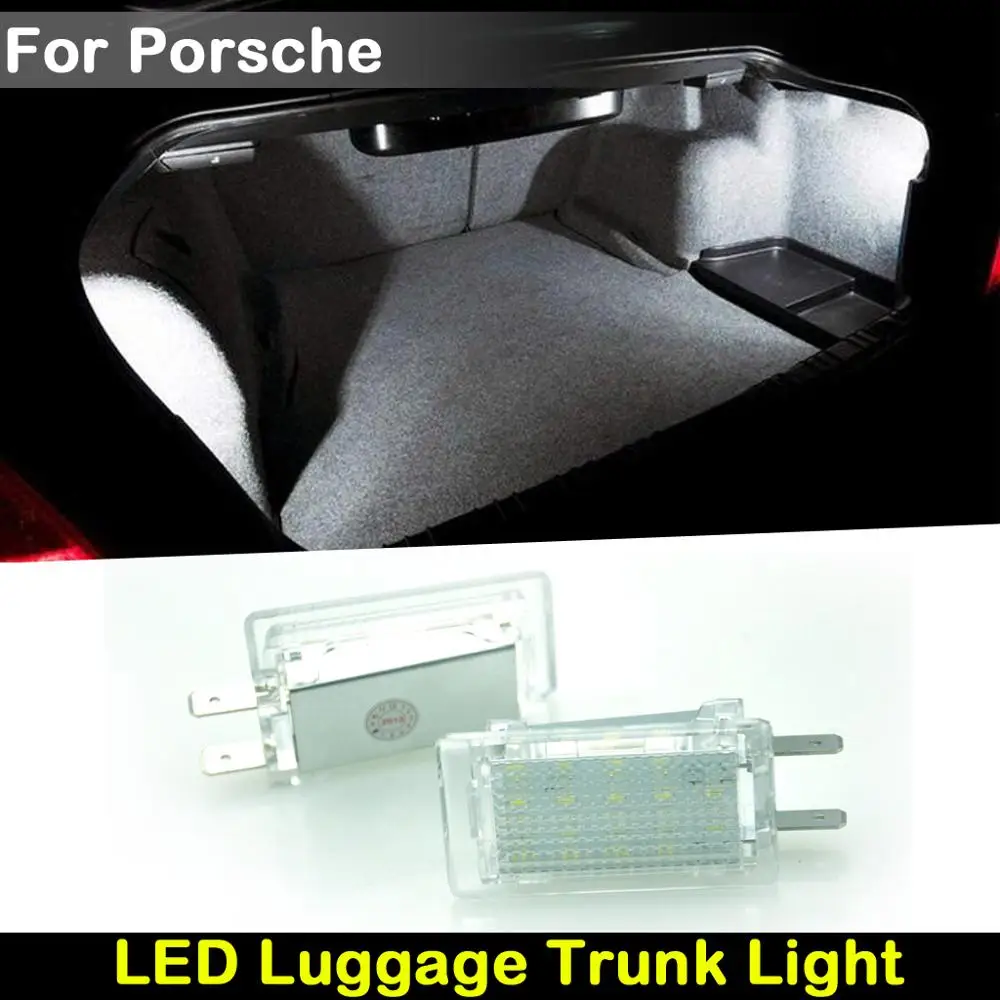 Per Porsche 964 911 Carrera 2/4 986 987 Cayman Boxster 993 996 997 Gt Turbo Gt3 Bianco Led Vano Bagagli Lampada Del Tronco