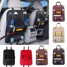 

80% Hot Sales Faux Leather Auto Car Seat Back Storage Bag Multi-Pocket Pouch Tidying Organizer