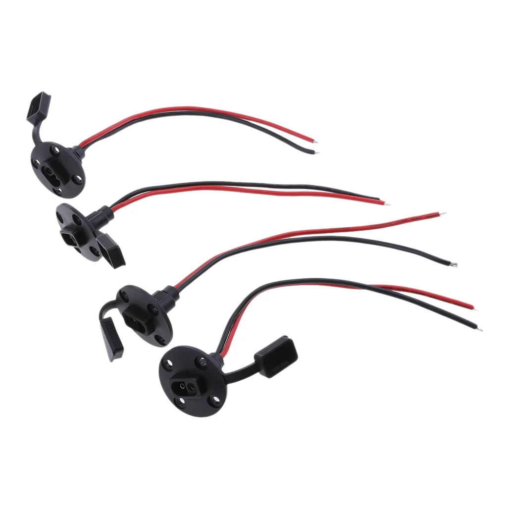 4x 16AWG SAE автомобильный разъем питания адаптер кабель - Цена: 1 540,42 руб. / набор