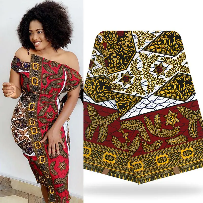 Pagne 2020 New Veritable 6yards Wax African Wax For Ankara Dress High Quality Frican Ankara Sewing Fabric Fabric Aliexpress