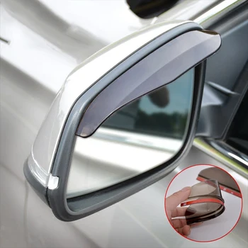 

Car Accessories Rearview Mirror Rain eyebrow Universal Rain Cover for Renault sceni c1 2 c3 modus Duster Logan Sandero