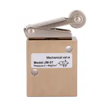 1/4 PT 2 Позиция 3 Way ролика Тип механический привод Пневматического клапана на возраст 0-8 кг шаровой клапан с приводом