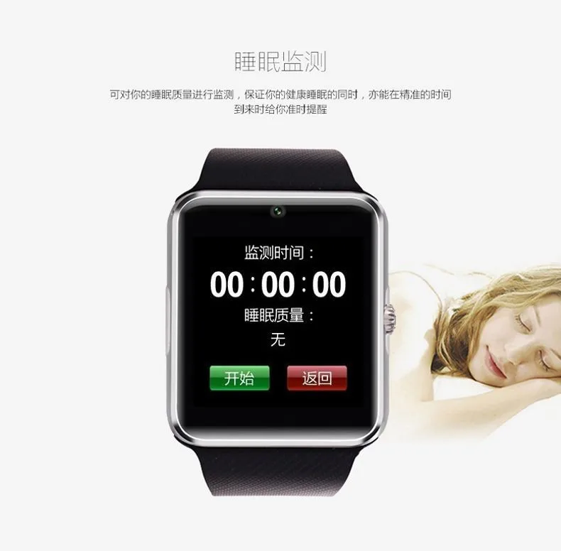 FXM цифровой bluetooth, умные часы для мужчин GT08 с сенсорным экраном большая батарея поддержка TF Sim карта камера для IOS iPhone Android телефон