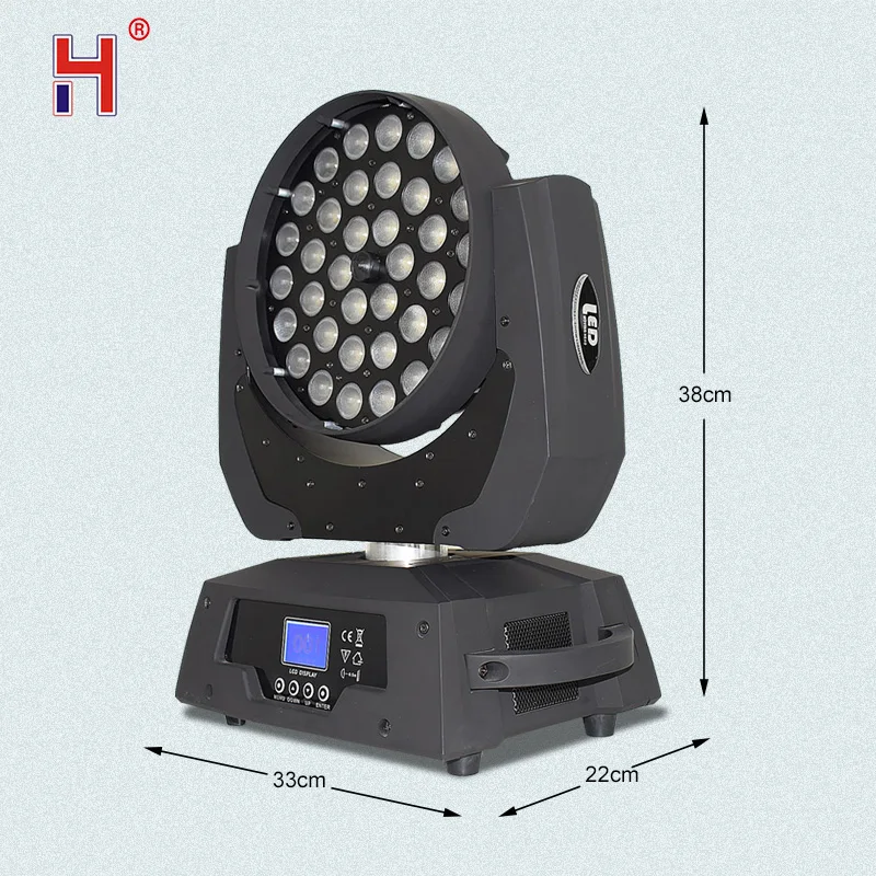 Lyre Led 19X15W луч движущаяся голова свет зум СИД Rgbw 4In1 мыть Dj сценический (2