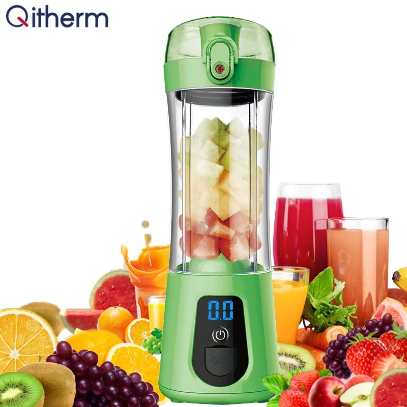 380ML Mini Portable Juicer USB Electric Orange Juicer Fruit Smoothie