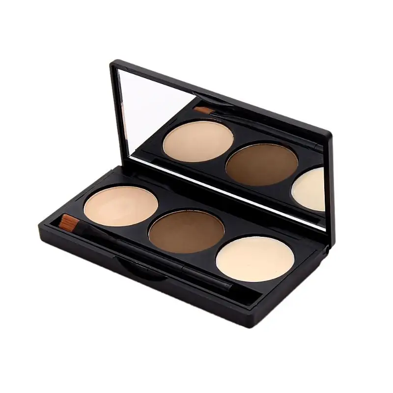 Eyebrow Powder Пудра для бровей Набор косметики для макияжа затенение комплект для кисточек - Цвет: Eyebrow Powder