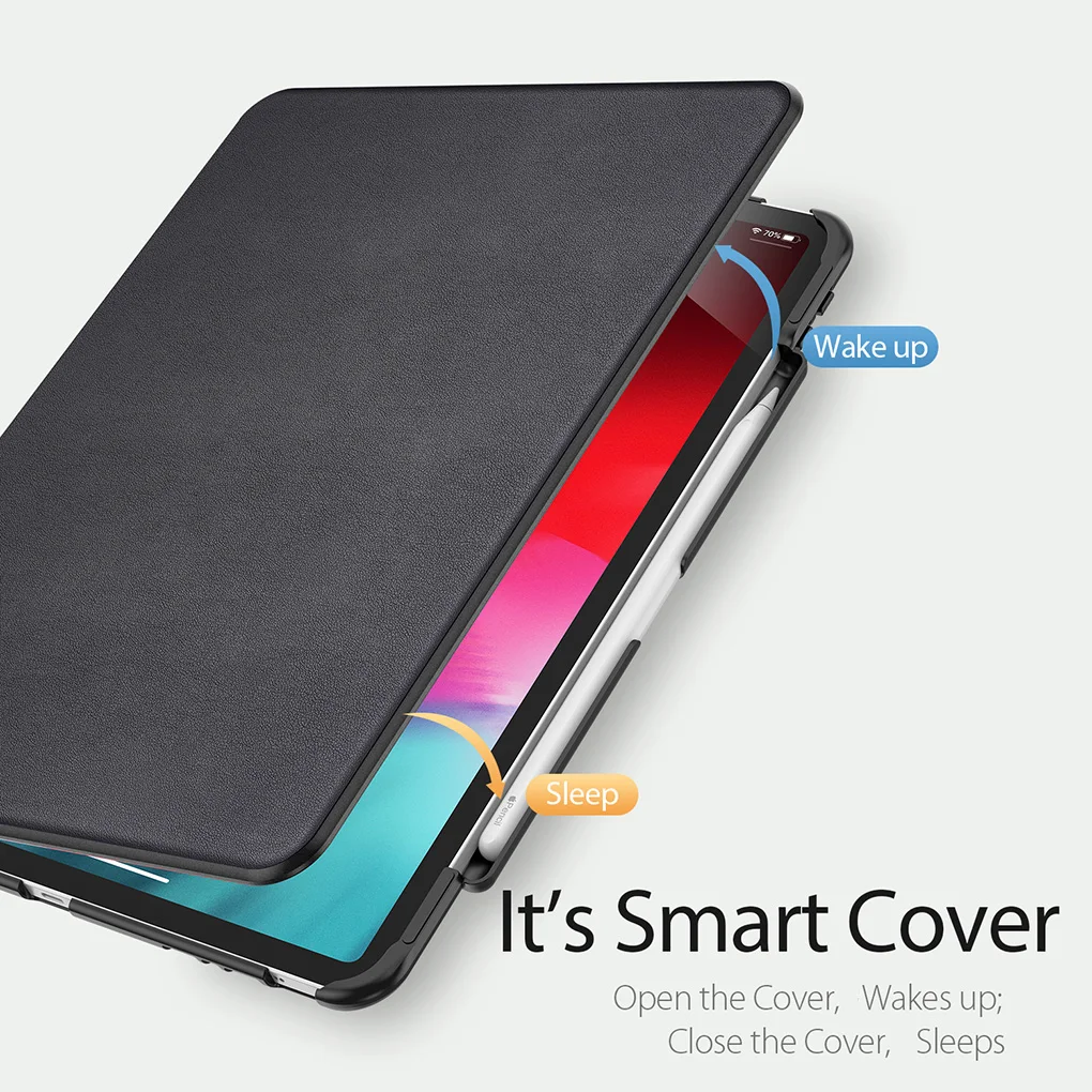 Замена для iPad Pro 11 дюймов планшет Bluetooth клавиатура чехол Slimshell Подставка Крышка беспроводная клавиатура
