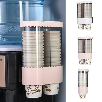 

Cup Dispenser Pull Type Paper Water Disposable Automatic Remover Cup Holder for Home Office Hospital --M25