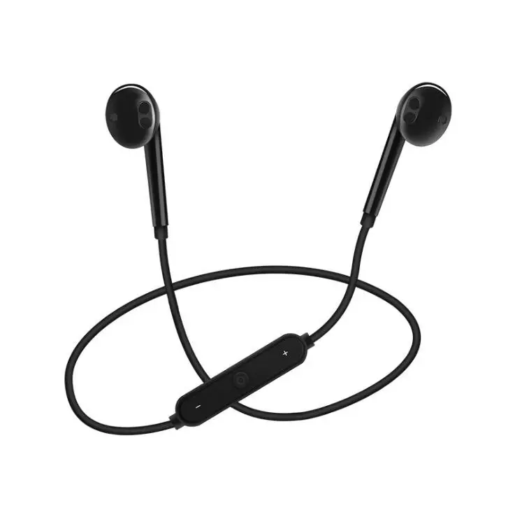 Стерео гарнитура наушники Мини Bluetooth V4.1 Беспроводной Handfree с микрофоном для huawei Xiaomi Android всех телефонов - Цвет: S6 Black