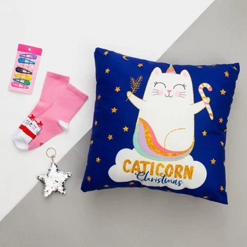 

Gift set " Cat " secret pillow 40x40 cm accessories (3 PCs) 5155034