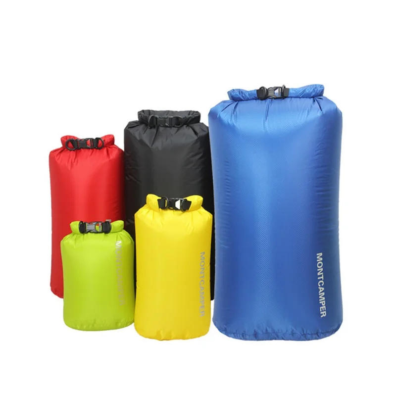 5PCS Waterproof Dry Bag Storage Sack Outdoor Swimming Kayaking Drifting Buckled 