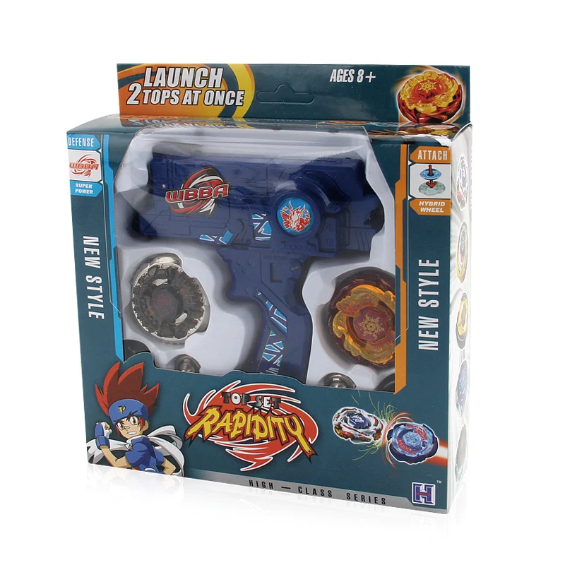 Beyblades набор металлических Фьюжн-игрушки Beyblades Burst спиннинг Топы игрушка Bey blade игрушка с двумя пусковыми установками ручной Спиннер металлические Топы