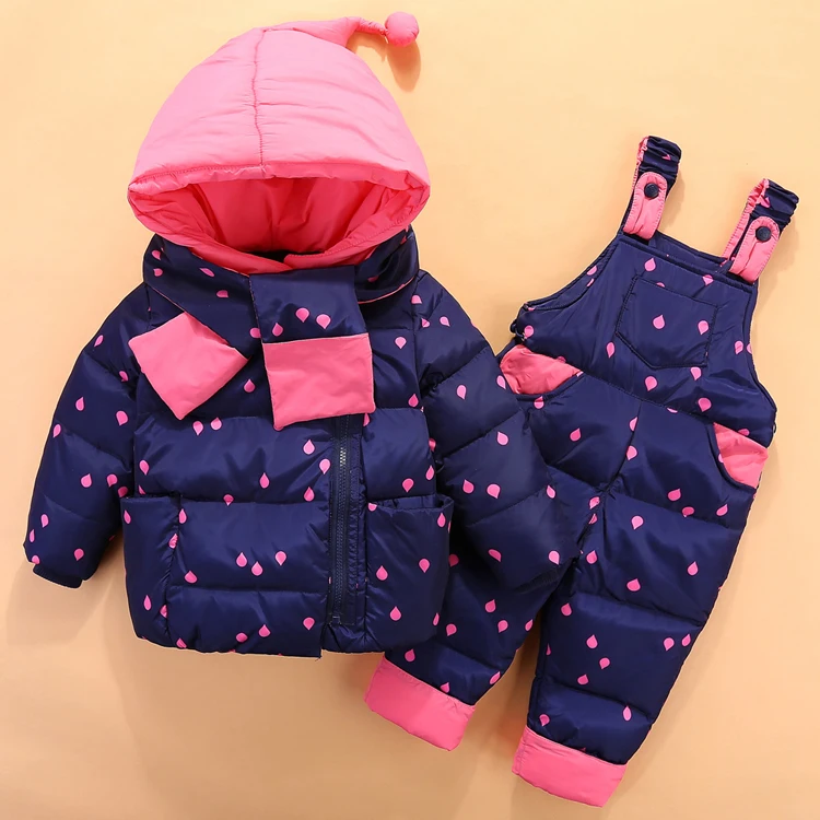 Meninos do Bebê Crianças para Baixo Macacão de Neve Inverno Snowsuit Jaqueta Terno 1-4 Anos Crianças Meninas Cabolsa Roupas Conjunto Infantil 2020 3 High Quality Mamãe e Bebê