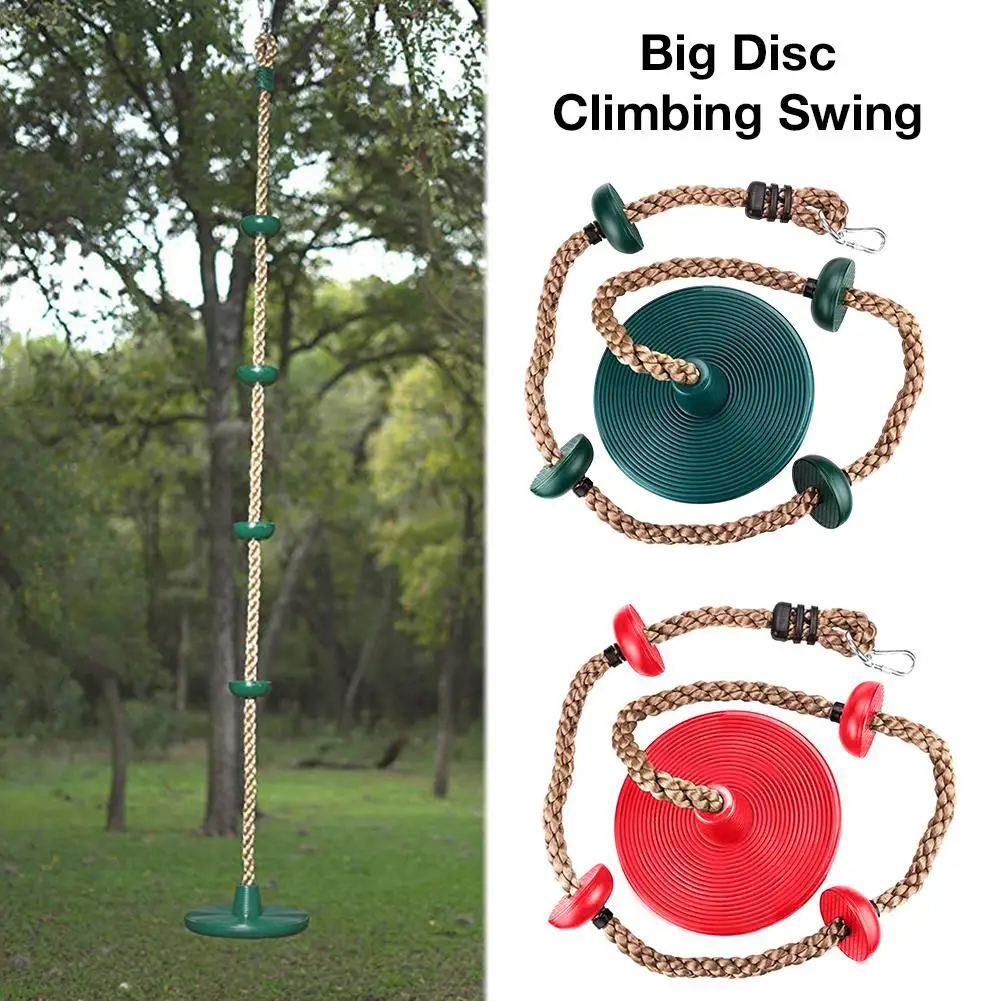 

Outdoor Climbing Rope Disc Swing Physical Training Climbing Rope With Connecting Belt Carabiner High Quality Fast Delivery