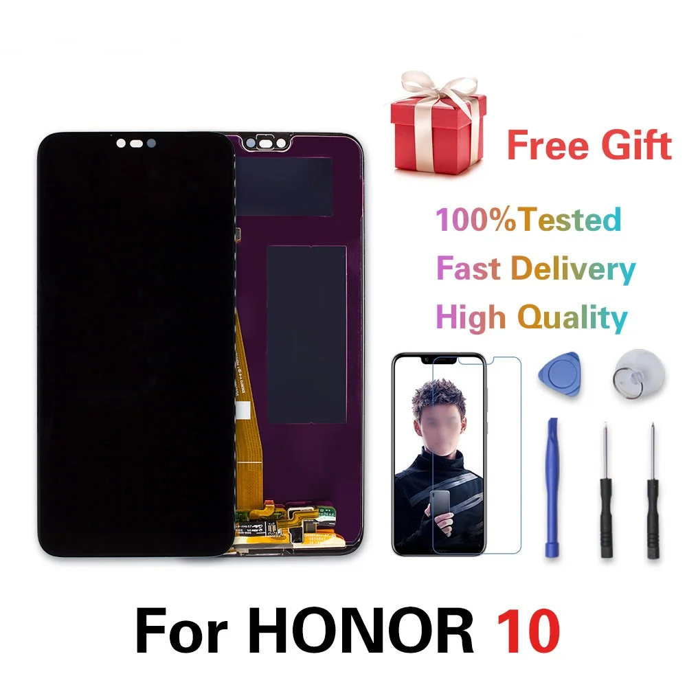 

5.84" LCD for Huawei Honor 10 Lite Display Replacement Digitizer Assembly Touch Screen Repair Parts for Honor 10 Lite COL-L29+++