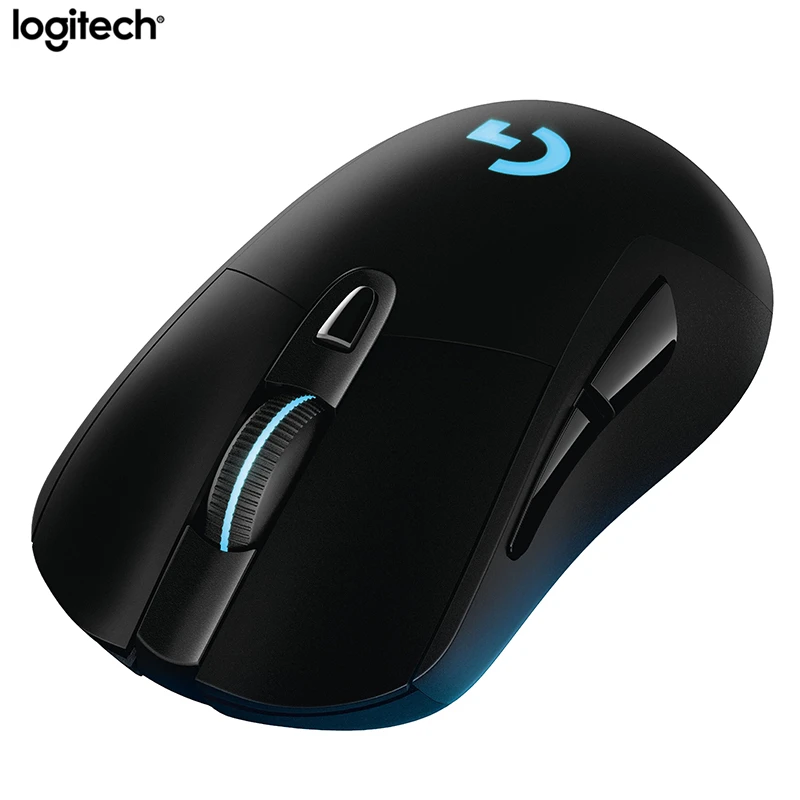 Беспроводная игровая мышь Logitech G703 LIGHTSPEED оптическая эргономичная 2 4 ГГц 12000DPI RGB