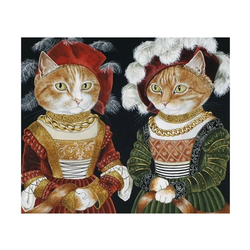 Lady Cats Patches for Clothing Biker Badge Heat transfer printing Strange things Animal Patch Clothes Stickers Christmas Gifts | Дом и сад