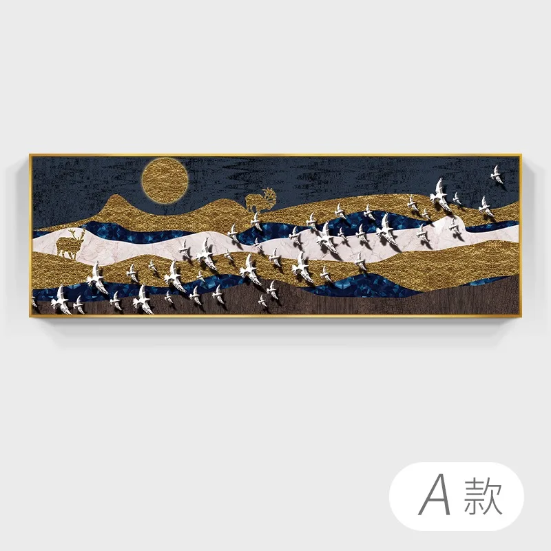 

Abstract Oil Painting Print on Canvas Landscape Animal Bird Print Canvas Painting Wall Art Picture Painting for Home Decor