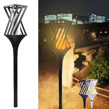 

LED Solar Light Outdoor Waterproof Solar Flame Lamp Garden Villa Landscape Lawn Pathway Flickering Flame Torch Lights