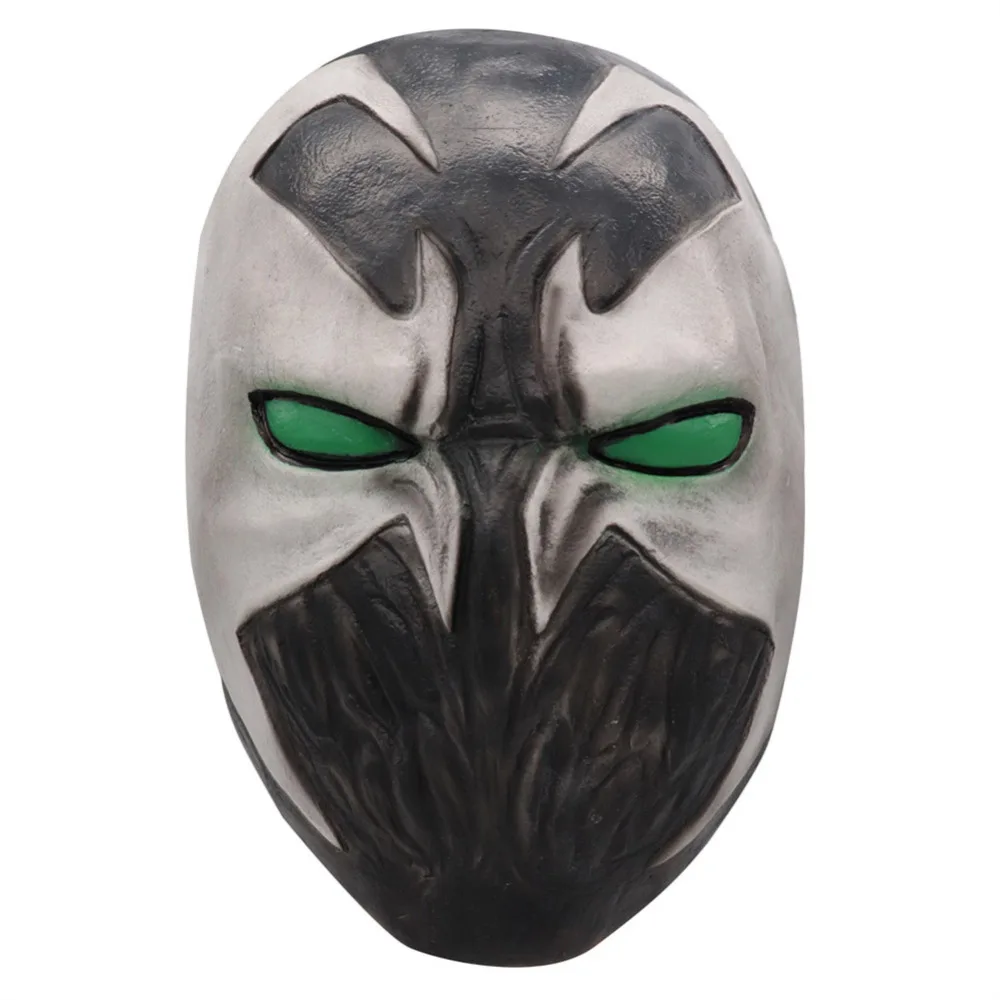 Spawn Косплей шапка-маска устрашающий шлем маска на Хэллоуин Латексная опора для карнавала вечерние страшная маска