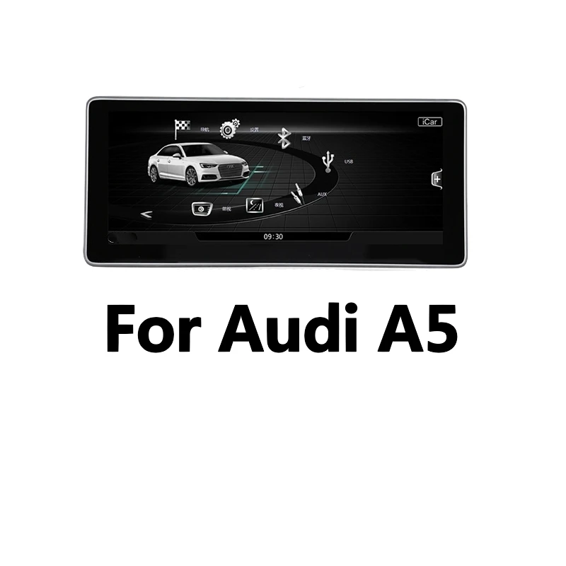 Автомобильный мультимедийный плеер для Audi A5 F5 CarPlay gps аудио радио навигация NAVI - Цвет: Audi-A5