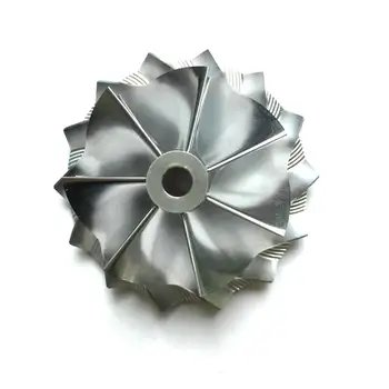 

TD05H 49179-43400 20G 52.56/68.01mm 7+7 blades High Performance Turbo Billet compressor wheel/Aluminum 2618/Turbo Milling wheel