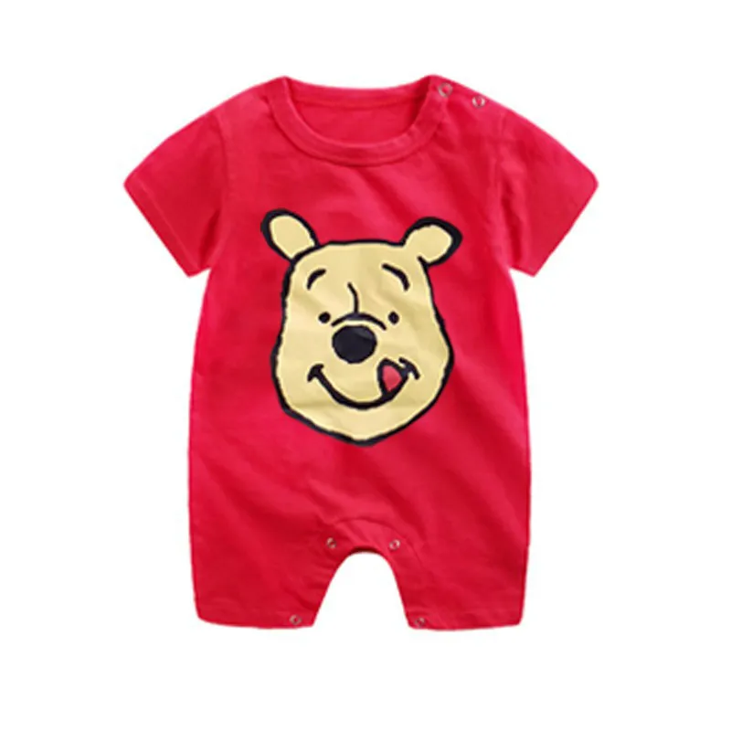 Ha7a2678338d941938d100307a4cf1e6cY Newborn Mickey Baby Rompers Disney Baby Girl Clothes Boy Clothing Roupas Bebe Infant Jumpsuits Outfits Minnie Kids Christmas