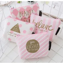 

1pcs Mini Women's Purse Coin Holder Wallet Money Bags Canvas Coin Key Card Wallet Zipper Change Case Purses Holder Small Pouch