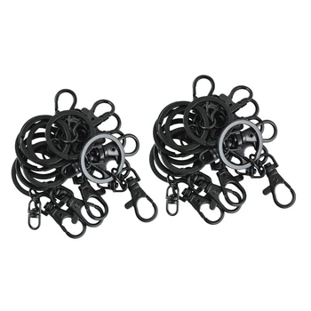 

20pcs Lobster Claw Clasps Connector Necklace Key Chain Jewellery Findings