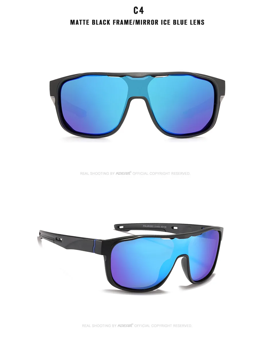 Roidismtor 2019 Newest Sport Glasses Cycling UV400 Sports Sunglasses Hiking Fishing Running Cycling Eyewear