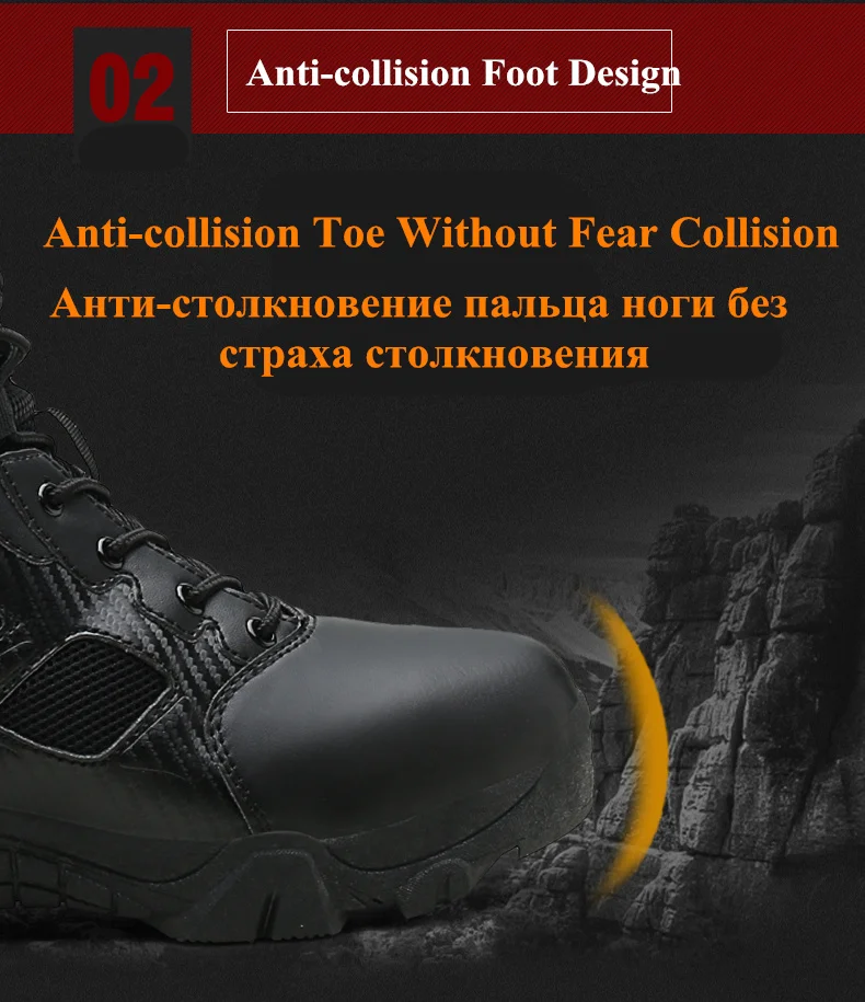 CAMEL JINGE/мужские треккинговые ботинки из водонепроницаемого материала; зимняя Уличная обувь для пустыни; резиновая нескользящая
