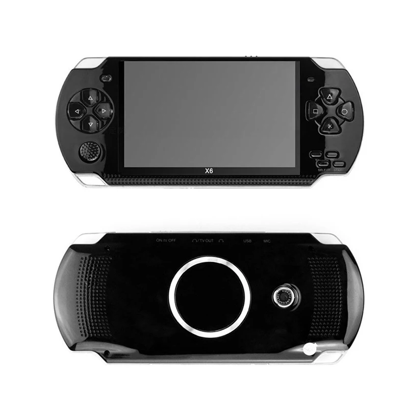 4.3inch Screen Handheld Game Player 8G Video Game Console Player Retro Mp4 Player Game Player Support Camera,Video,E-book