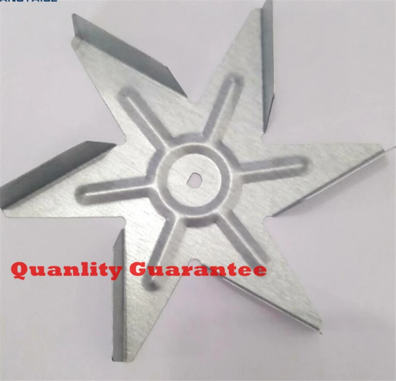 

2PCS Diameter 150mm Six-leaf high temperature resistance 300 degrees or more 304 stainless steel Oven motor fan