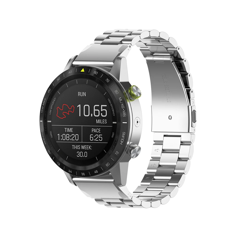 20 мм Твердый ремешок из нержавеющей стали для Garmin fenix 6S fenix 5s fenix5S plus сменный ремешок для часов браслет ремешок для часов