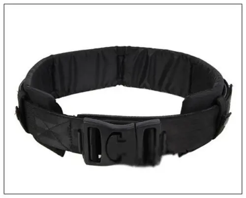 Blue Nylon1000D тактический военный боевой ремень с ремнем для защиты талии набор - Цвет: Blue