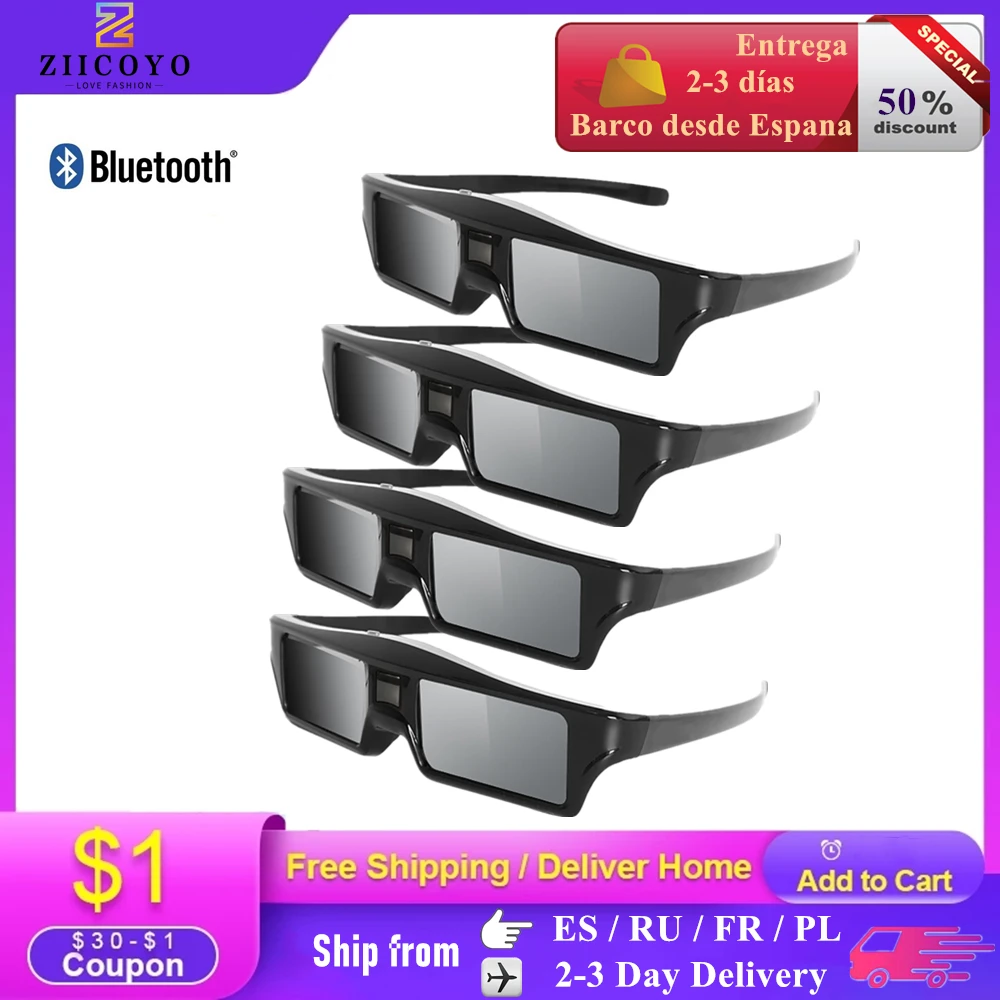 3d-Glasses Active Bluetooth ELPGS03 Sony Samsung Shutter Ce for Ssg-5100gb/replacement
