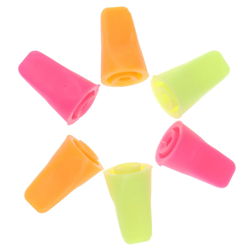 6pcs Knitting Needles Point Protectors Mix Colors Needle Tip Stopper Cover Accessories For And Sewing Tools | Дом и сад