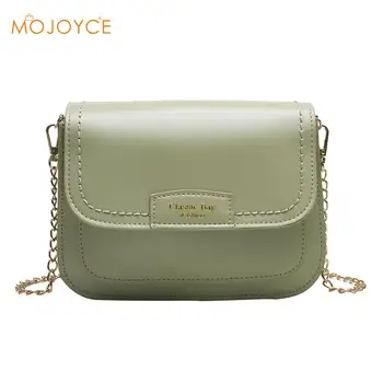 

Letter Print Shoulder Bag PU Leather Women Chain Crossbody Saddle Bags Students School Bags Handbags Messenger Bag Dropshipping