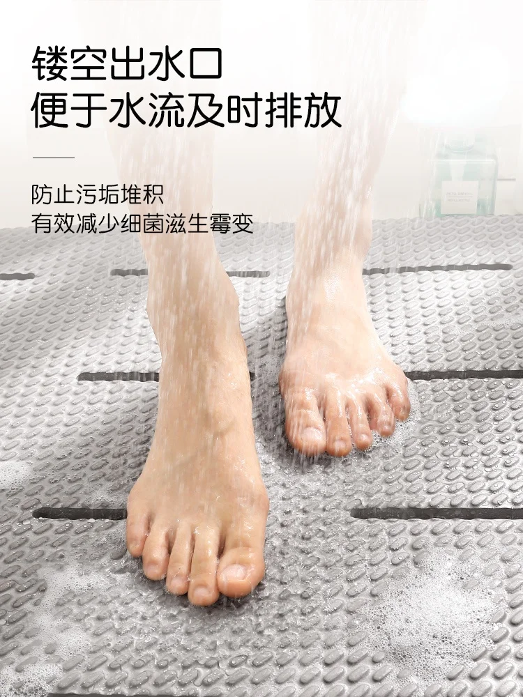 Floor Mat Home Bathroom Non-Slip Foam Bathroom Anti-Slip Mats Toilet Door Mat  Bathroom Shower Bath - AliExpress