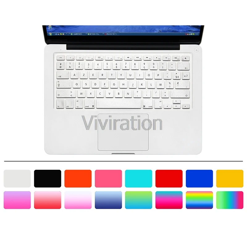 Водонепроницаемый пылезащитный силиконовый чехол для клавиатуры для Macbook Air Pro retina 13 15 17 A1369 A1286 A1398 A1466 A1425 A1278