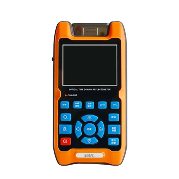 

Handheld 100KM Fiber Optic OTDR Optical Fiber Reflectometer Built in VFL with FC SC Touch with VFL OLS OPM