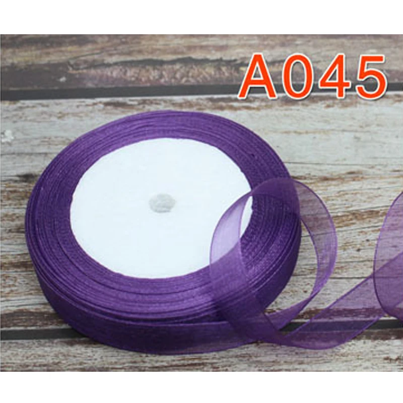 45 yard Snow Yarn Organza Gauze Ribbon Knitting Weaving Plastic Mesh Sheet Handbag Wedding  Hair Accessories  DIY Scrapbooking