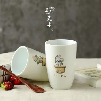 

Jindezhen Originality Manual Cup Cartoon Ceramics Cup Japanese Lovers Will Capacity Marc Cup Private