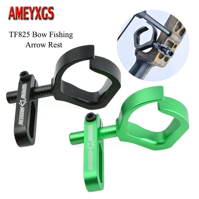 TF825 Archery Bow Arrow Rest Aluminum Alloy Right Hand Fishing