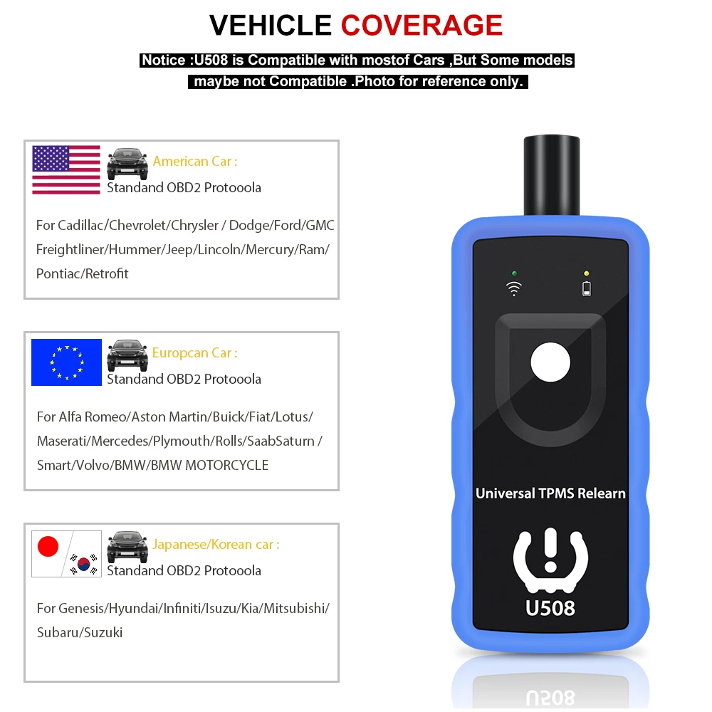 2 in 1 TPMS   Super EL50448 for GM  ø  ڵ Ÿ̾ з   U508  ˻